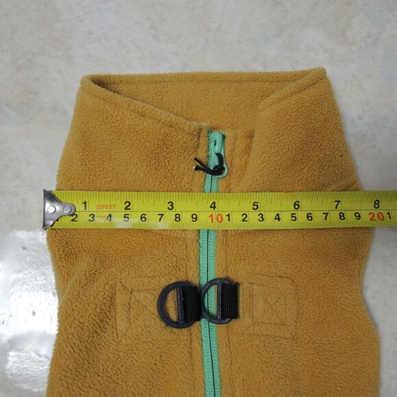 Cozy Tan Dog Fleece Jacket - Picture 9 of 12